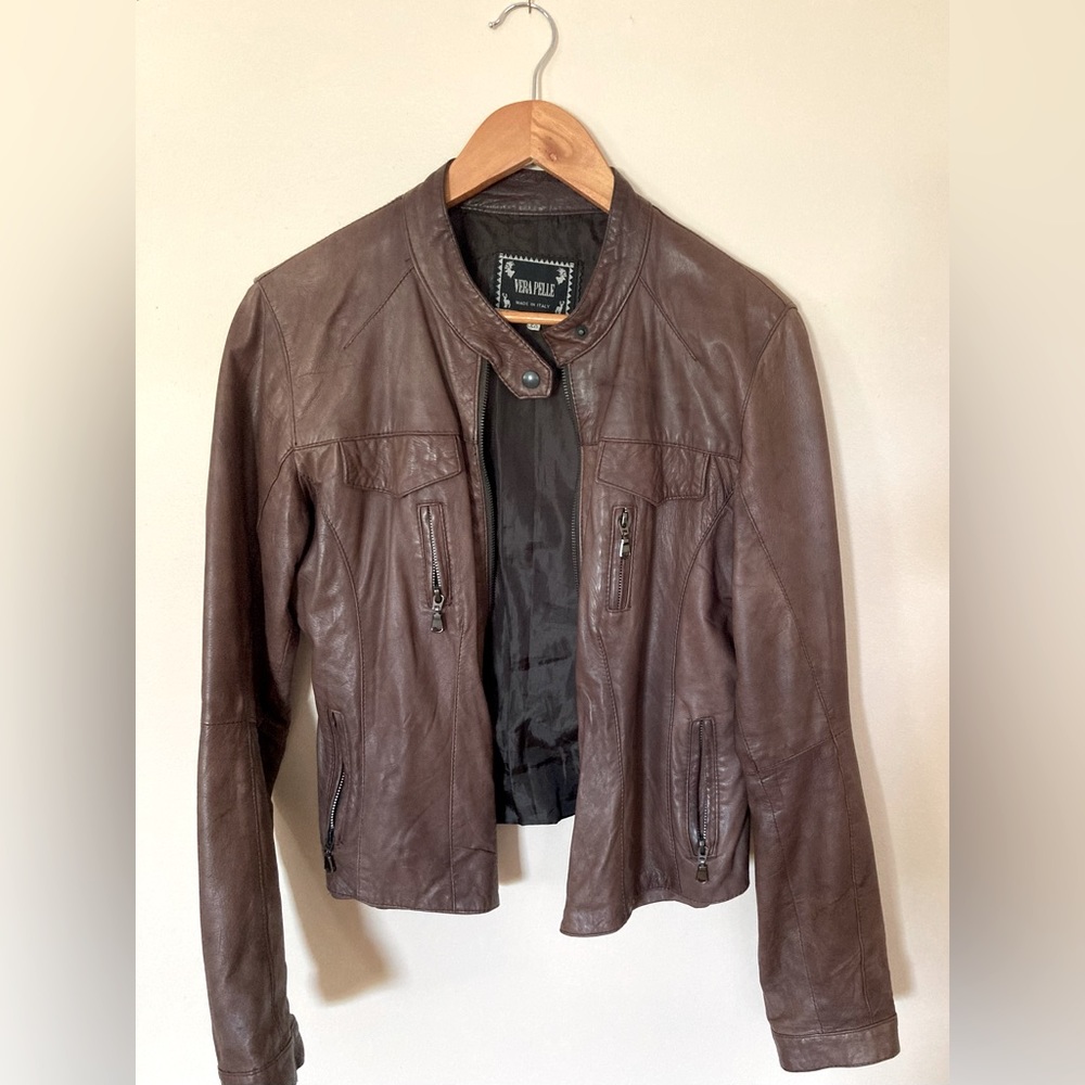 Vera Pelle Leather Jacket
